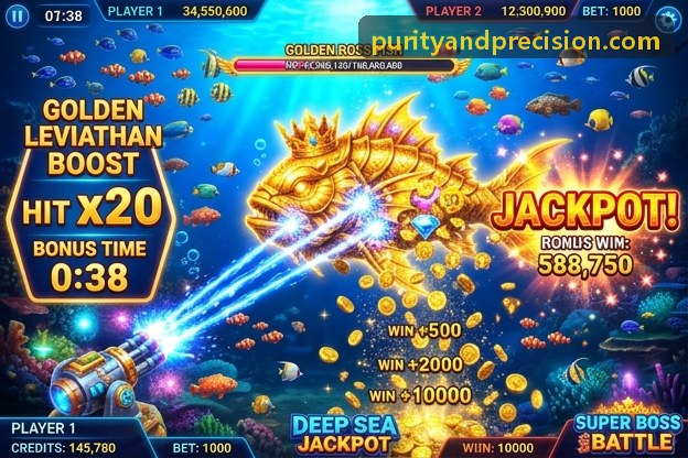 Long Vương Vàng – boss cuối trong X88 Đại Dương Bắn Cá 3D Săn Boss